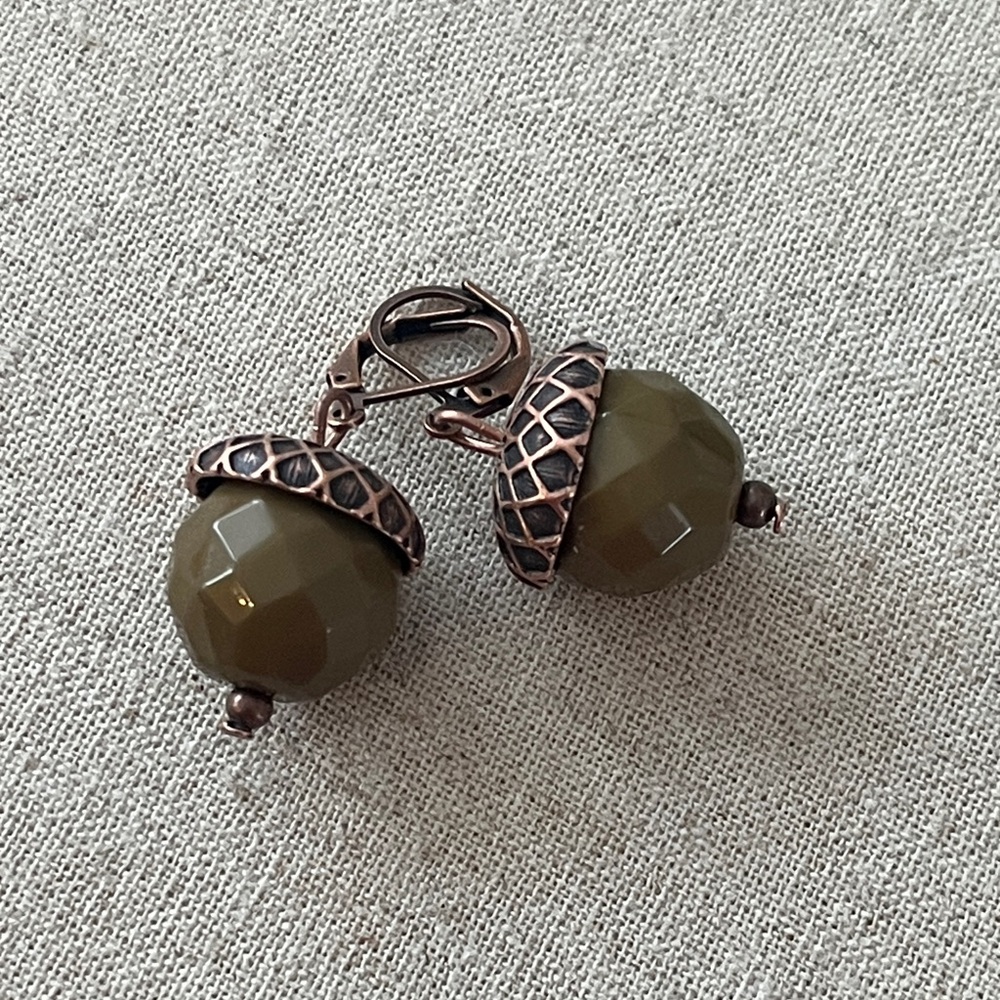 Acorn Earrings